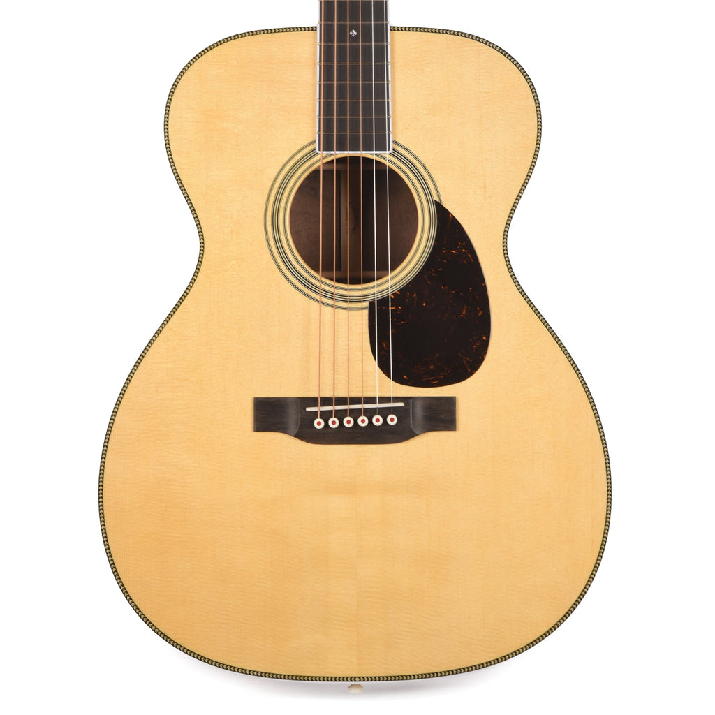 Martin Custom Shop OM-28 Style Auditorium Engelmann Spruce/Bastogne Walnut Natural Aging Toner - View 2 | MusicMarket