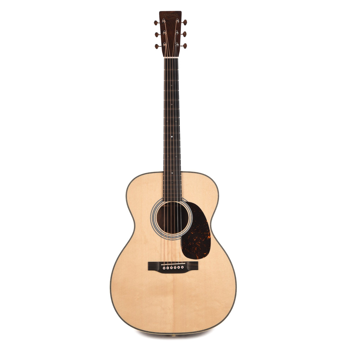 Martin Custom Shop OM-28 Style Auditorium Italian Alpine Spruce/Wild Grain East Indian Rosewood Natural - View 5 |