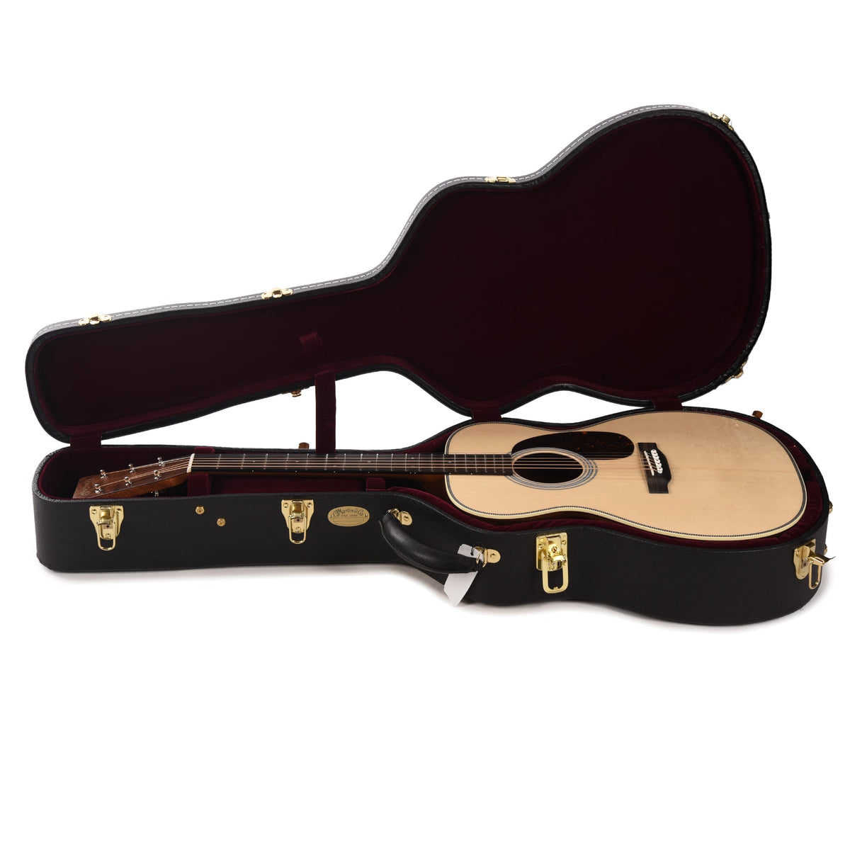 Martin Custom Shop OM-28 Style Auditorium Italian Alpine Spruce/Wild Grain East Indian Rosewood Natural - View 9 |