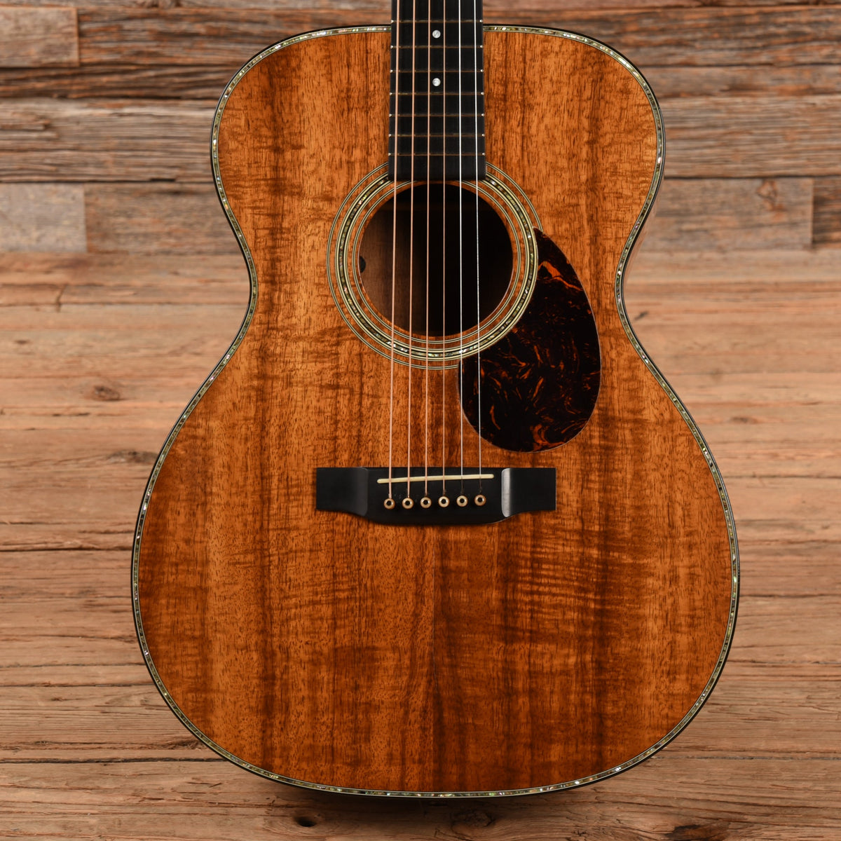 Martin Custom Shop OM-41 Style All Figured Koa Natural - MusicMarket