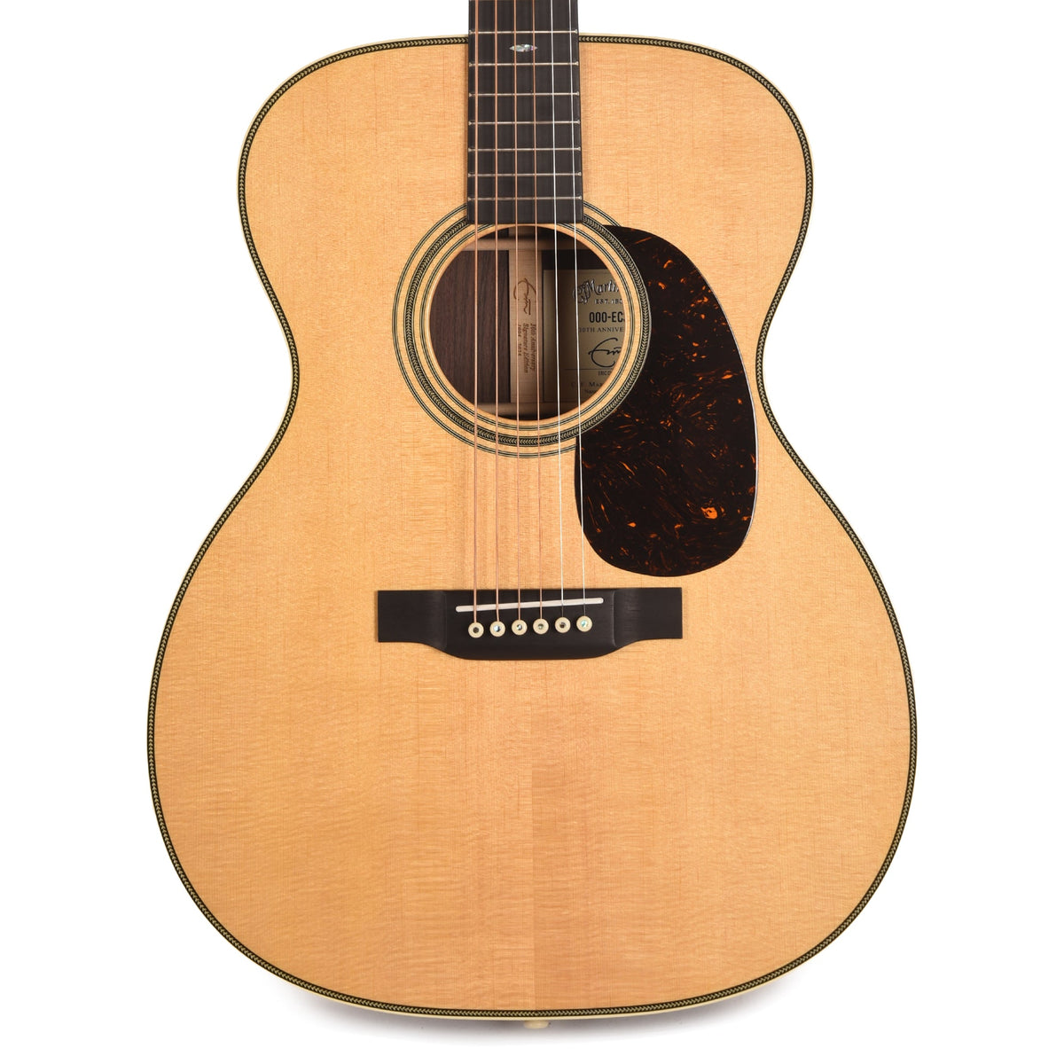 Martin Limited Edition 000-EC 30th Anniversary Eric Clapton Spruce/East Indian Rosewood Natural - View 2 | MusicMarket