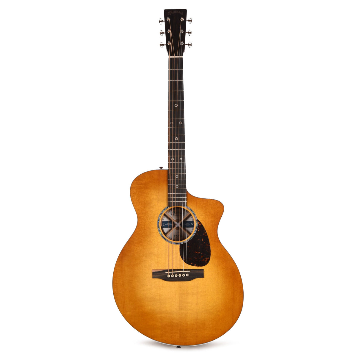 Martin Road Series SC-13E Modern Spruce/Koa Fine Veneer Mezcal Burst - View 4 | MusicMarket