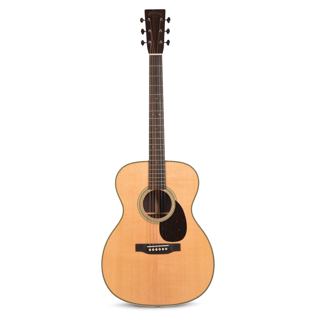 Martin Standard Series OM-28E Spruce/East Indian Rosewood Natural - View 4 | MusicMarket