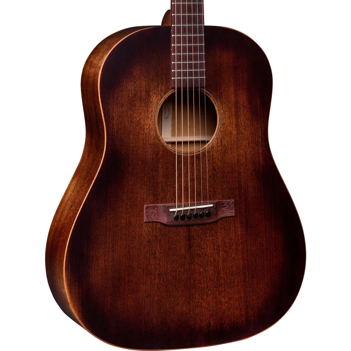 Martin DSS-15M StreetMaster All Mahogany Slope Shoulder Dreadnought - View 4 | MusicMarket