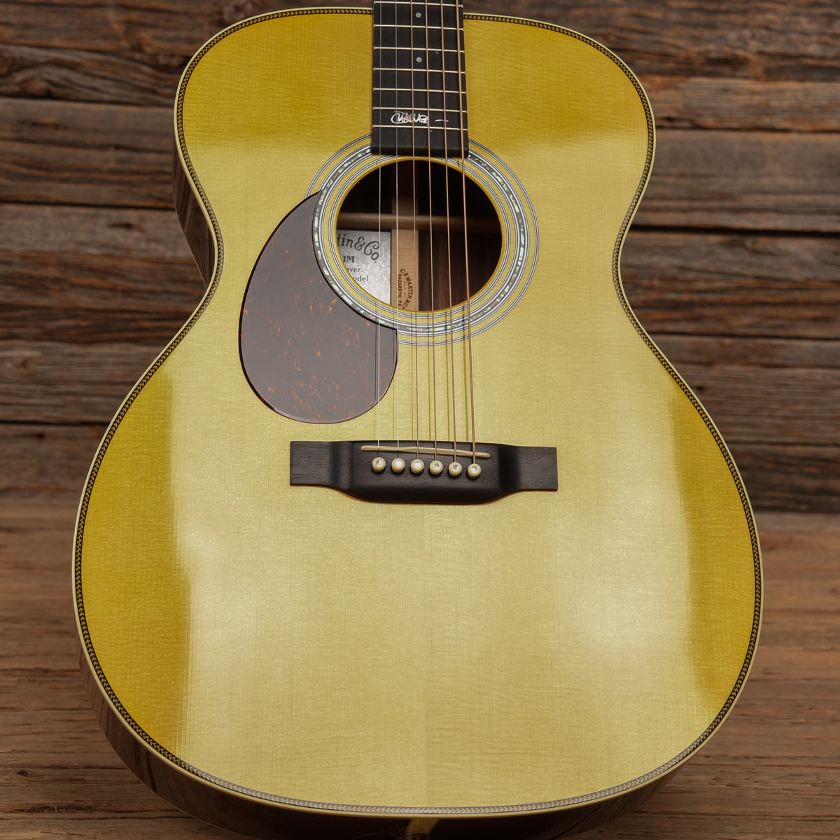 Martin OM-JM Natural LEFTY - View 10 | MusicMarket