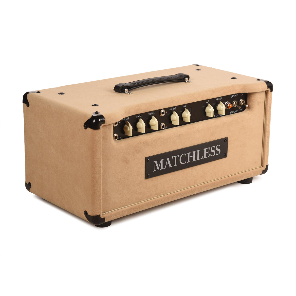 Matchless HC-30 30W Head Light Camel Suede - View 2 | MusicMarket