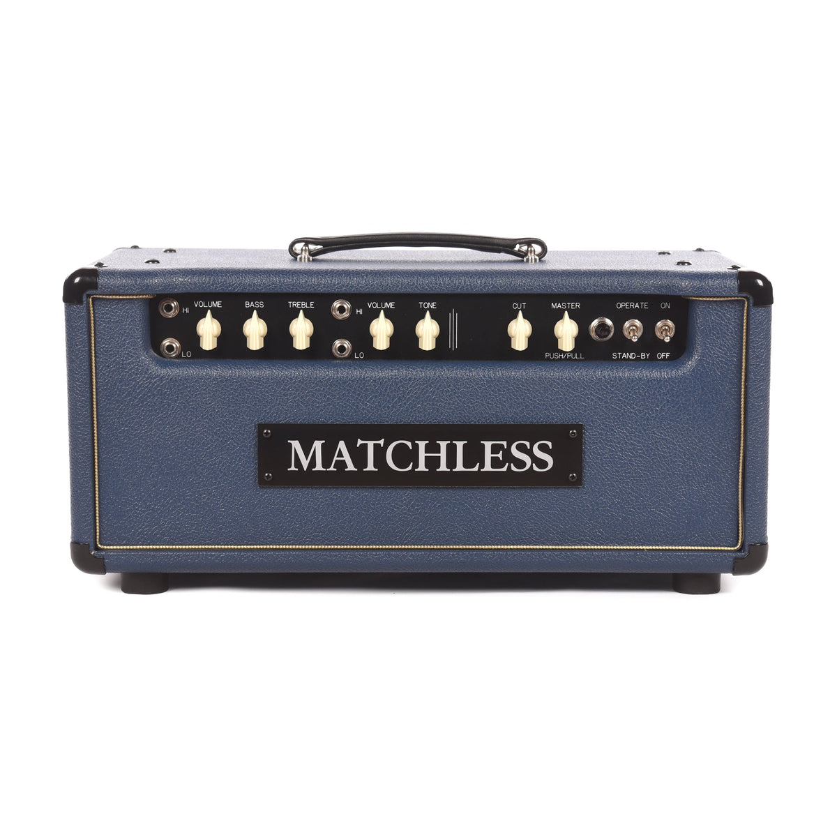 Matchless HC-30 30W Head Navy w/ Gold Grille - MusicMarket