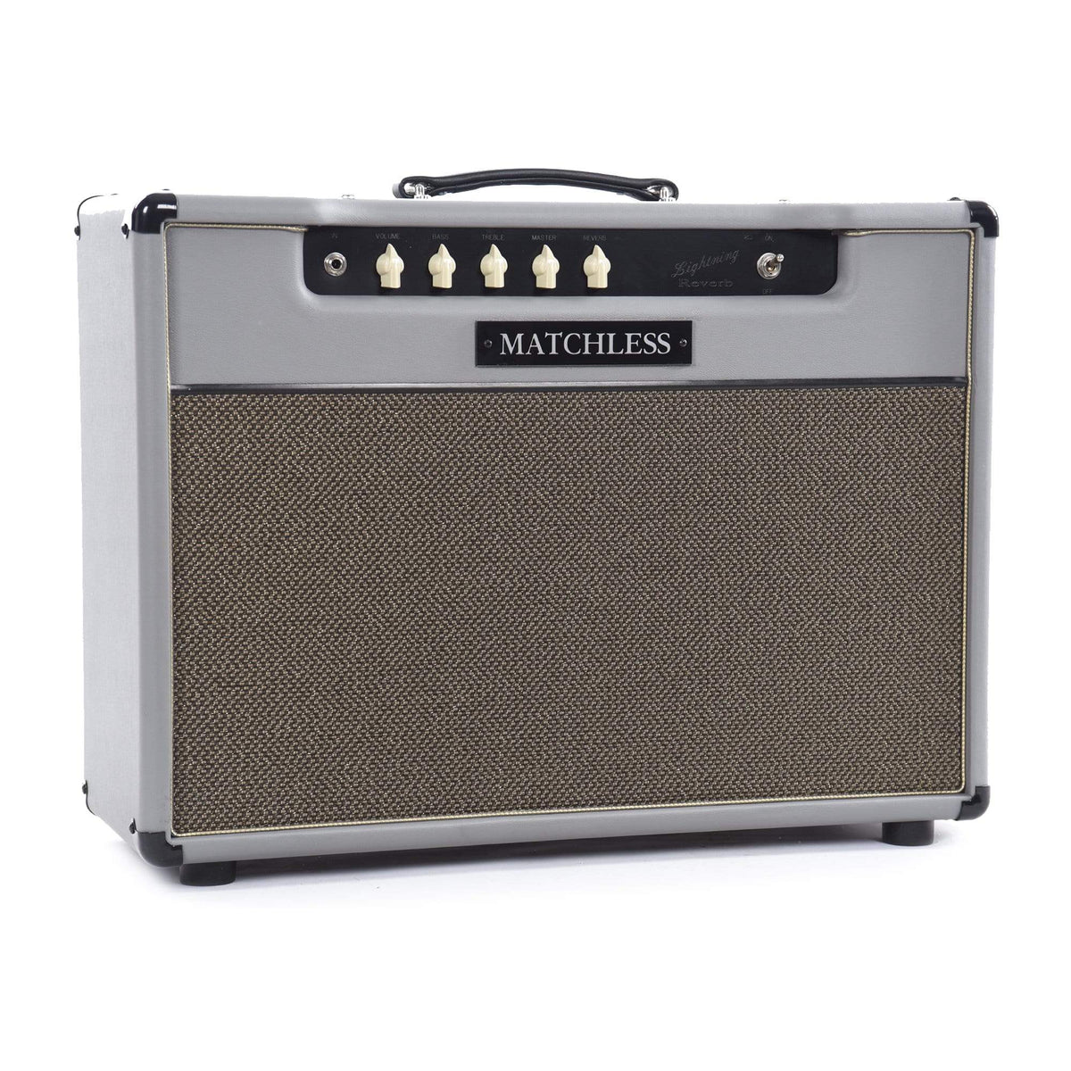 Matchless Lightning 15W Reverb 1x12" Combo Dark Grey w/ Gold Grill - View 2 | MusicMarket
