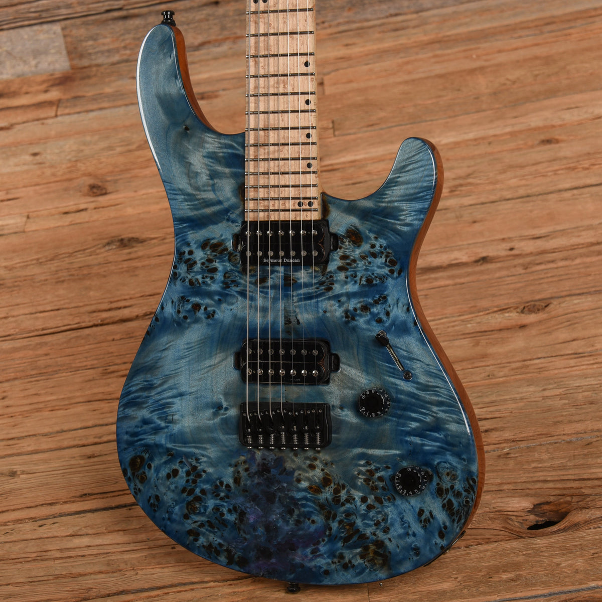 Mayones Regius 7 Trans Aqua Marine 2019 - View 2 | MusicMarket