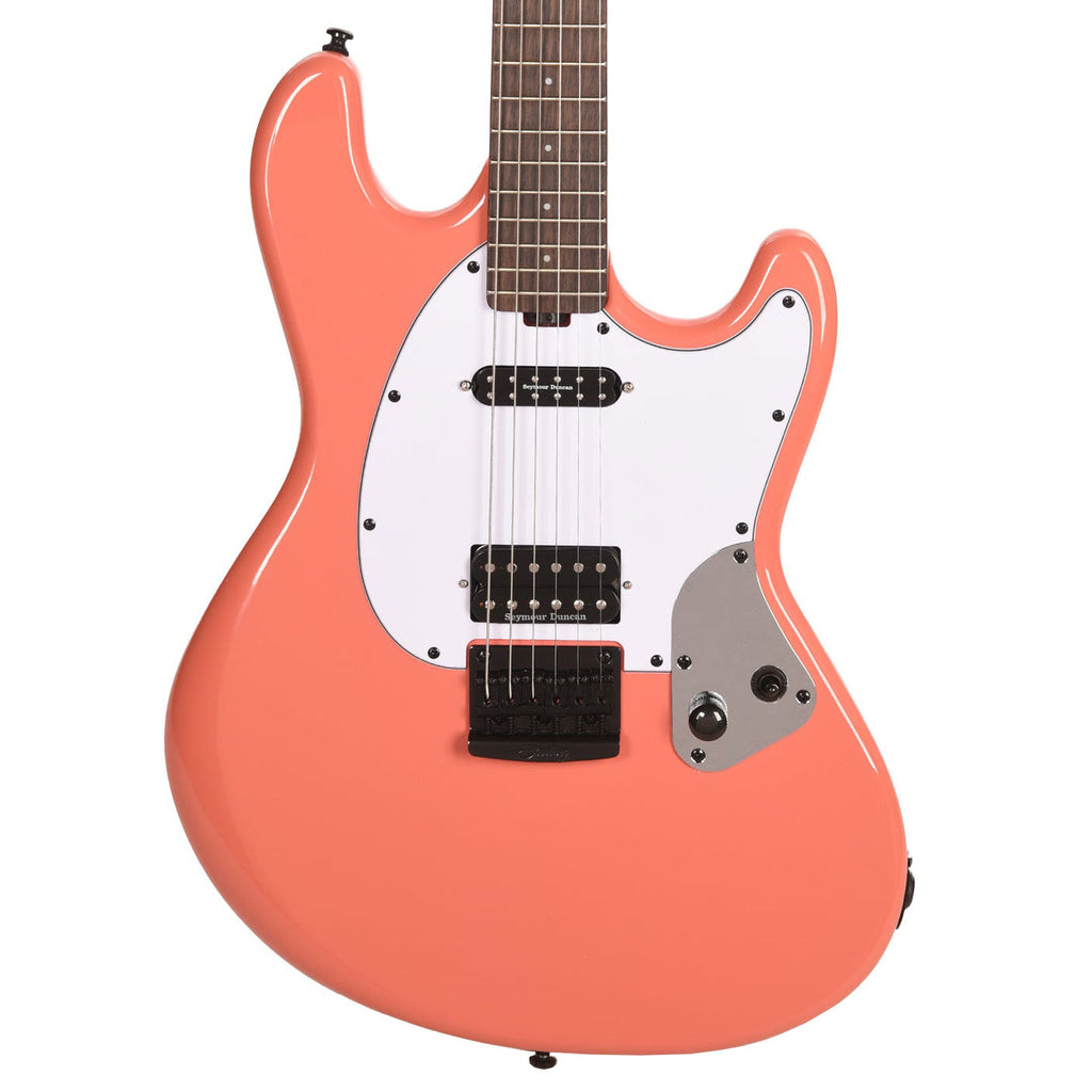 Sterling by Music Man Fluff Artist Series StingRay Guitar - Rula Thumb Red - MusicMarket