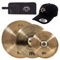 Meinl 14/18/20" Pure Alloy Custom Cymbal Set w/CDE Logo Hat & Stick Bag - MusicMarket