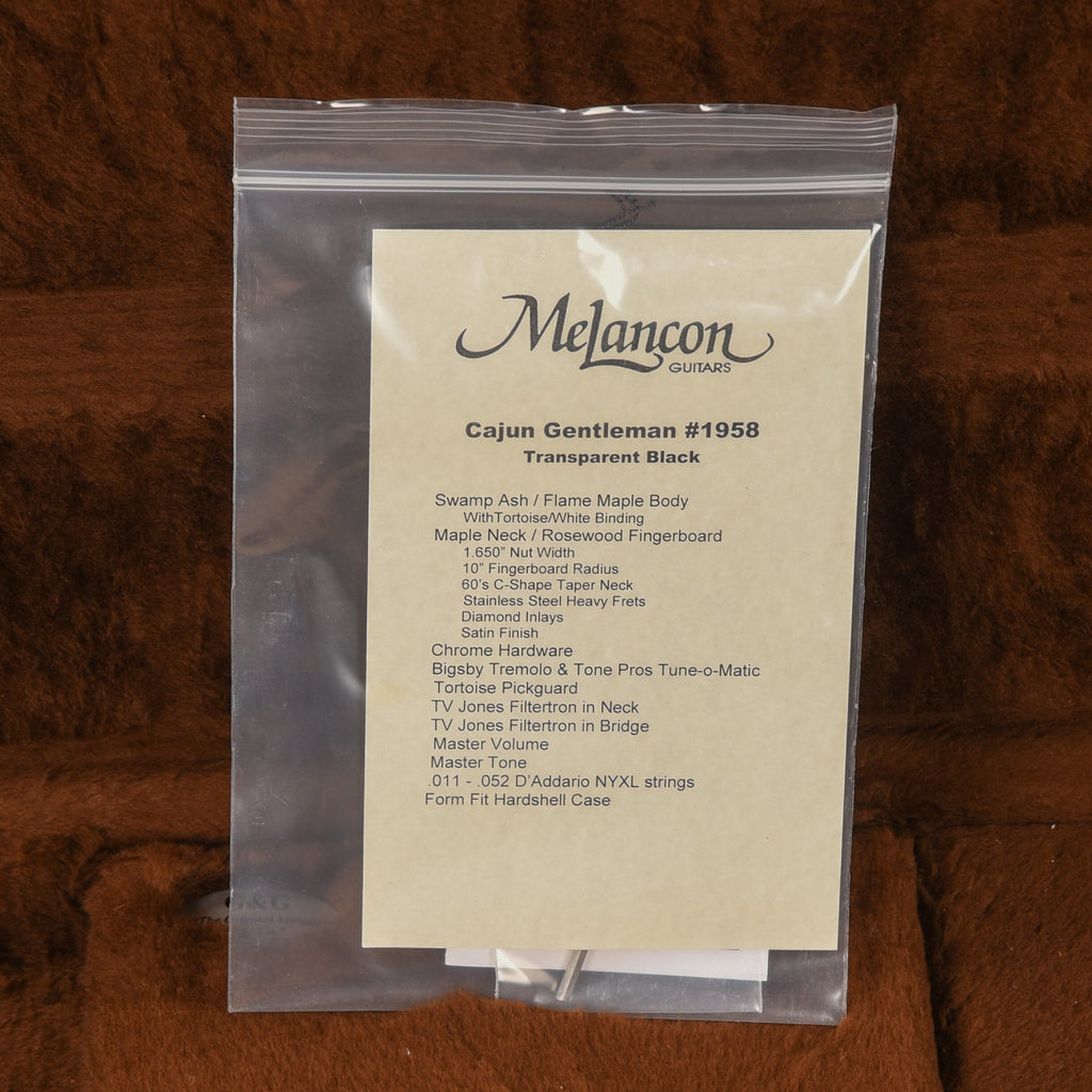 Melancon Custom T-Style Electric - John Oates - View 10 | MusicMarket