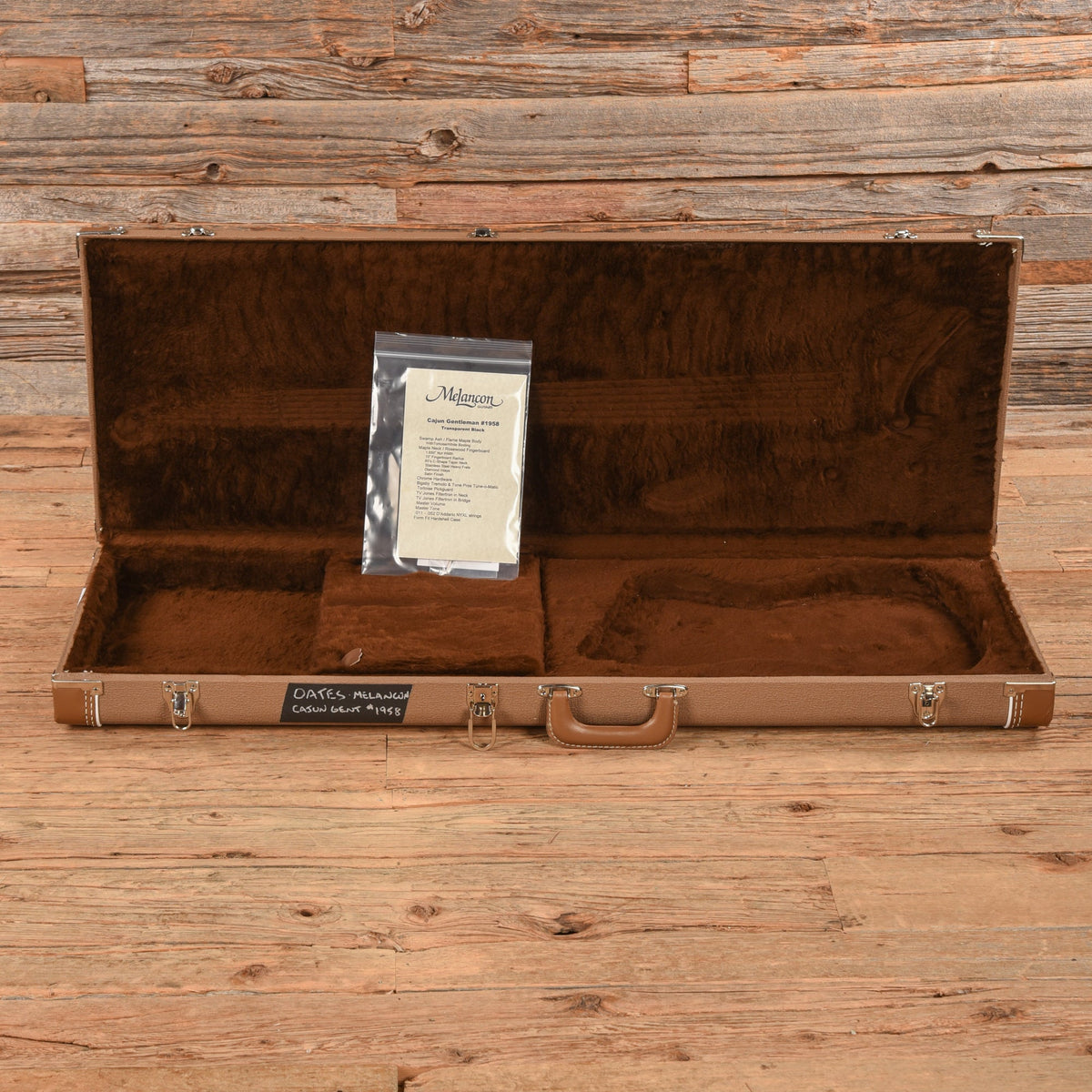 Melancon Custom T-Style Electric - John Oates - View 9 | MusicMarket