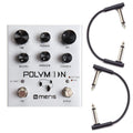 Meris Polymoon Super-Modulated Delay Pedal w/RockBoard Flat Patch Cables Bundle - MusicMarket