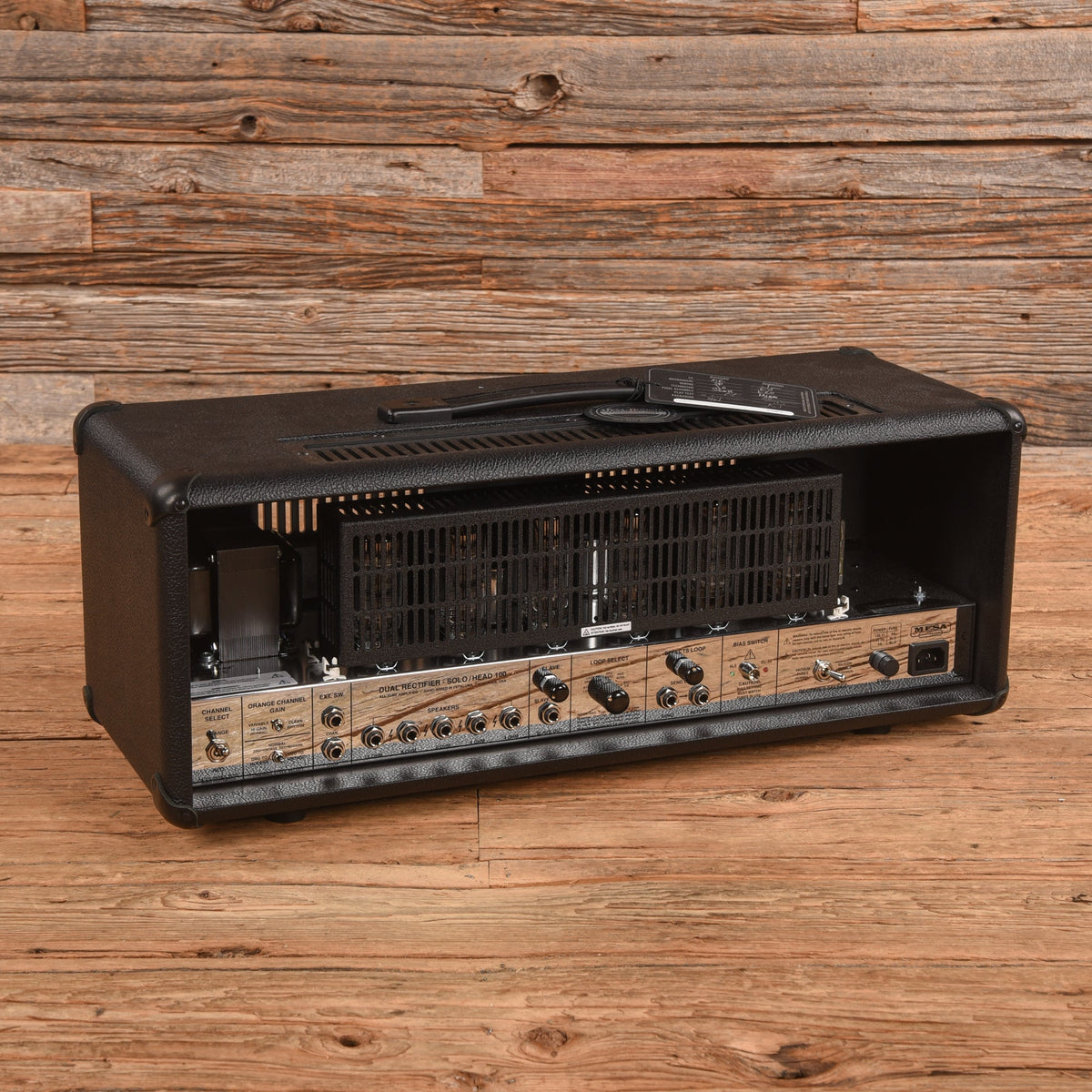 Mesa Boogie 90s Dual Rectifier Solo Head Reissue 2-Channel 100-Watt Guitar Amp Head - View 2 | MusicMarket