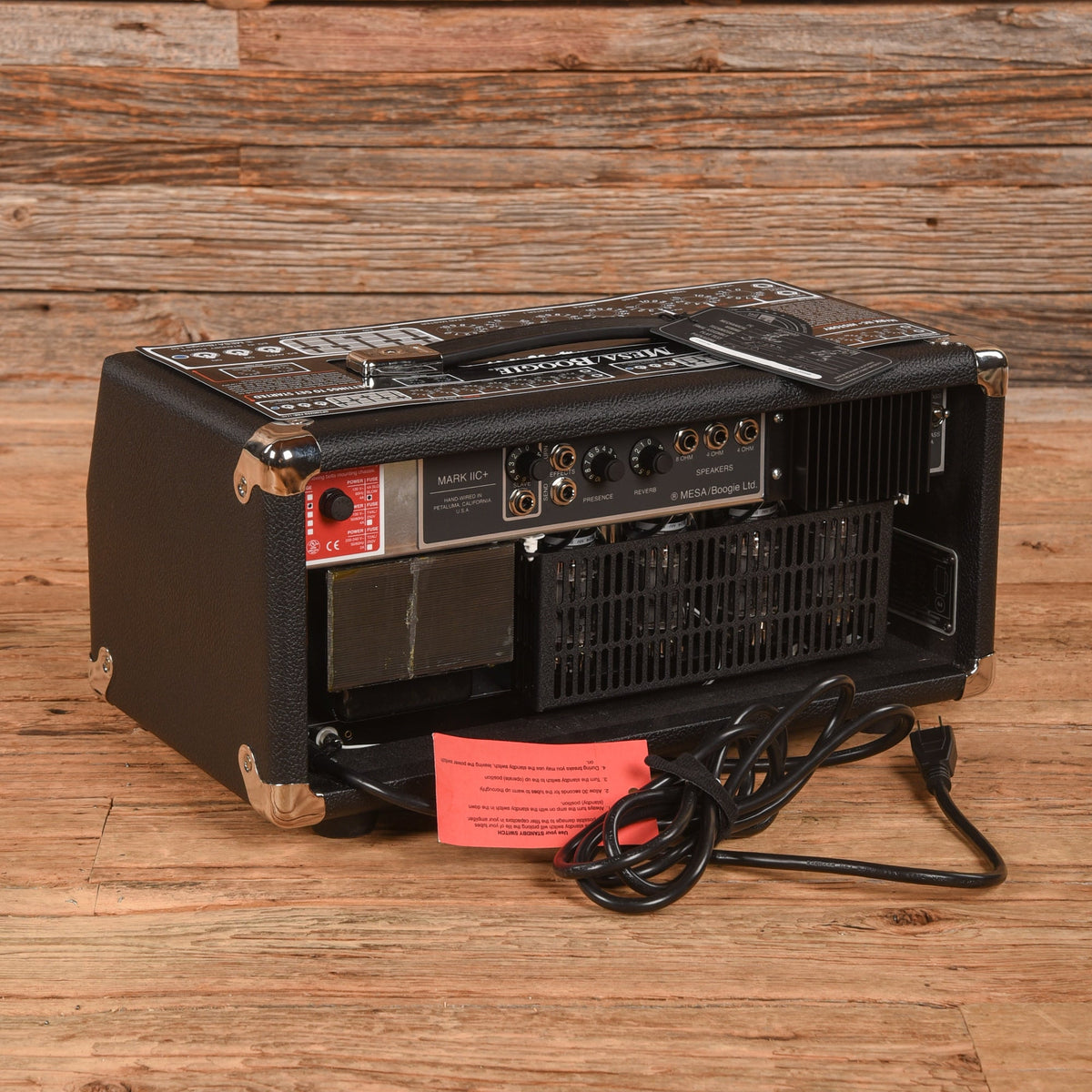 Mesa Boogie Mark IIC+ Reissue 75-Watt Guitar Amp Head - View 2 | MusicMarket