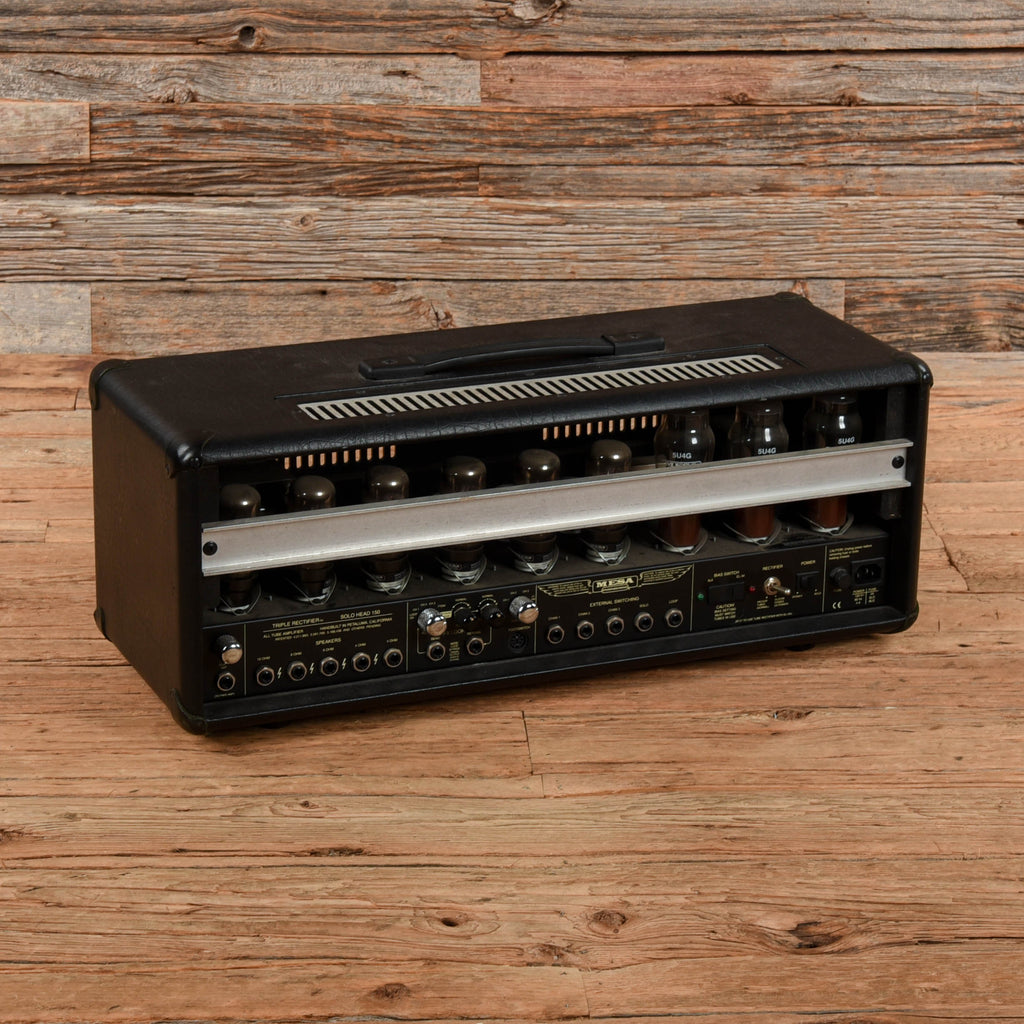 Mesa Boogie Triple Rectifier Solo Head 3-Channel 150-Watt Guitar Amp Head - View 2 | MusicMarket