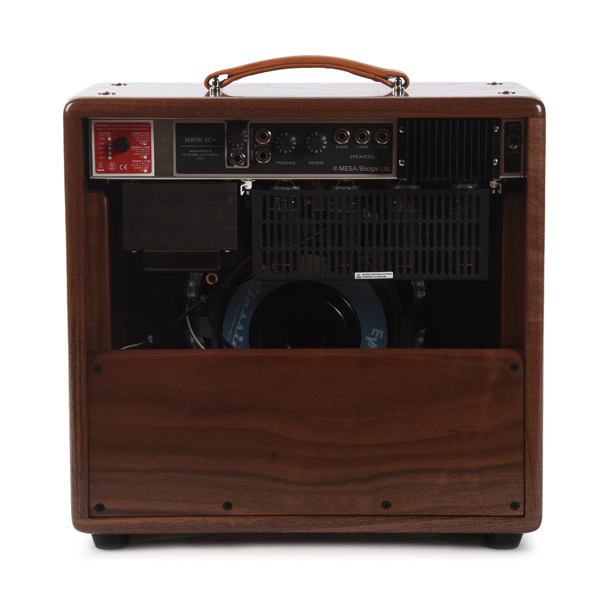 Mesa/Boogie Mark IIC+ 1x12" Guitar Combo Amp Limited Walnut Hardwood w/ EVM 12L Speaker - View 3 | MusicMarket
