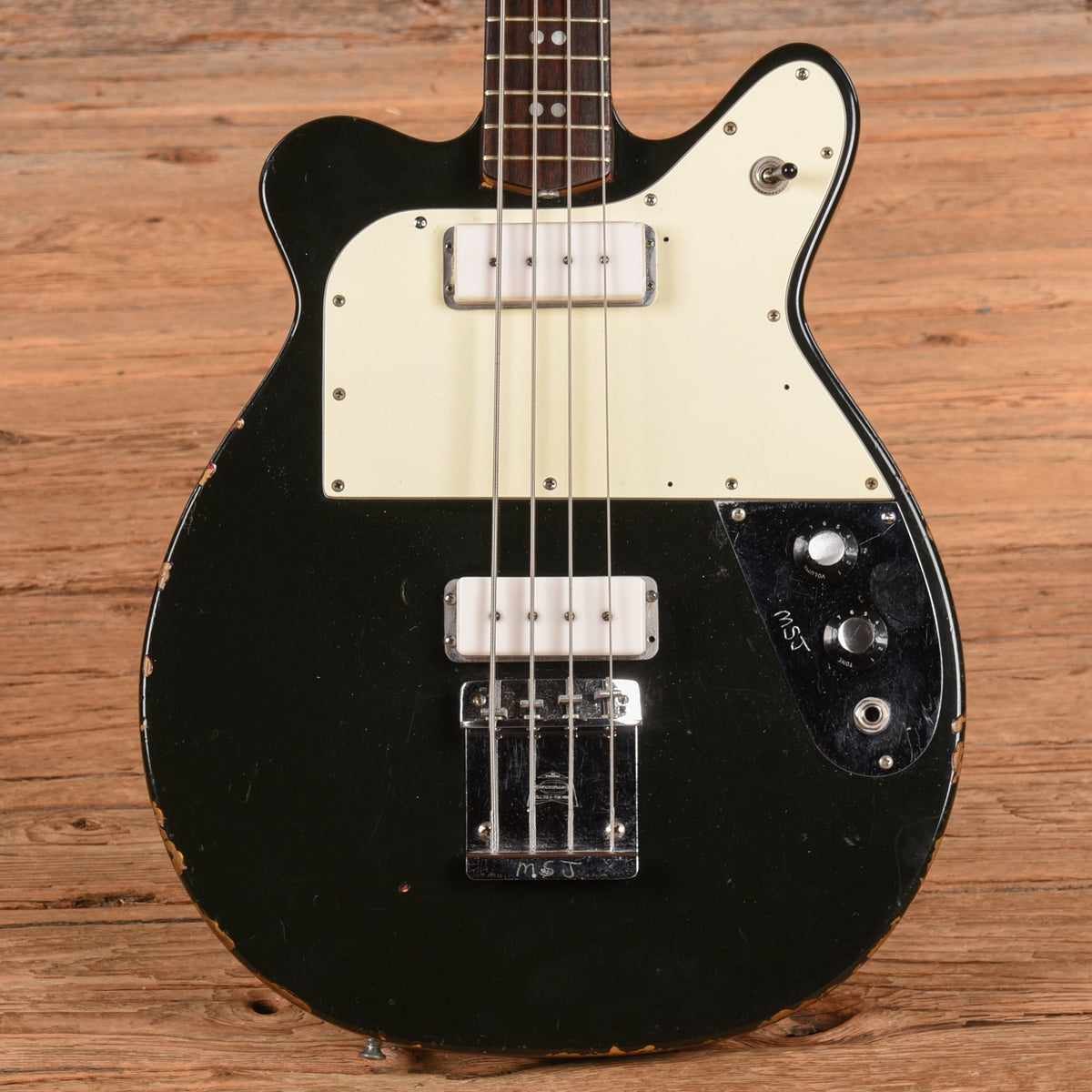 Micro-Frets Husky Bass Tuxedo 1970s - MusicMarket