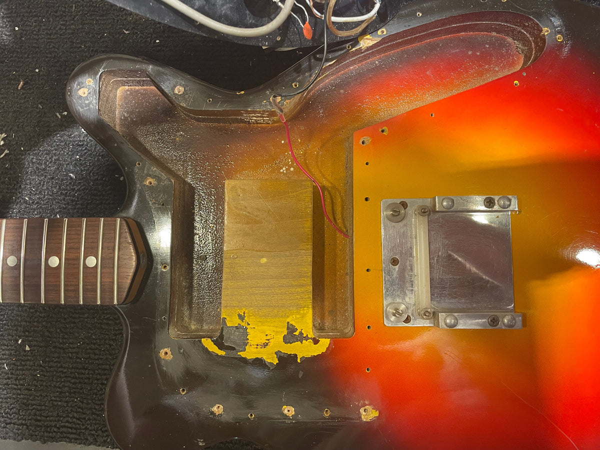Micro-Frets Swinger Sunburst 1960s - View 18 | MusicMarket