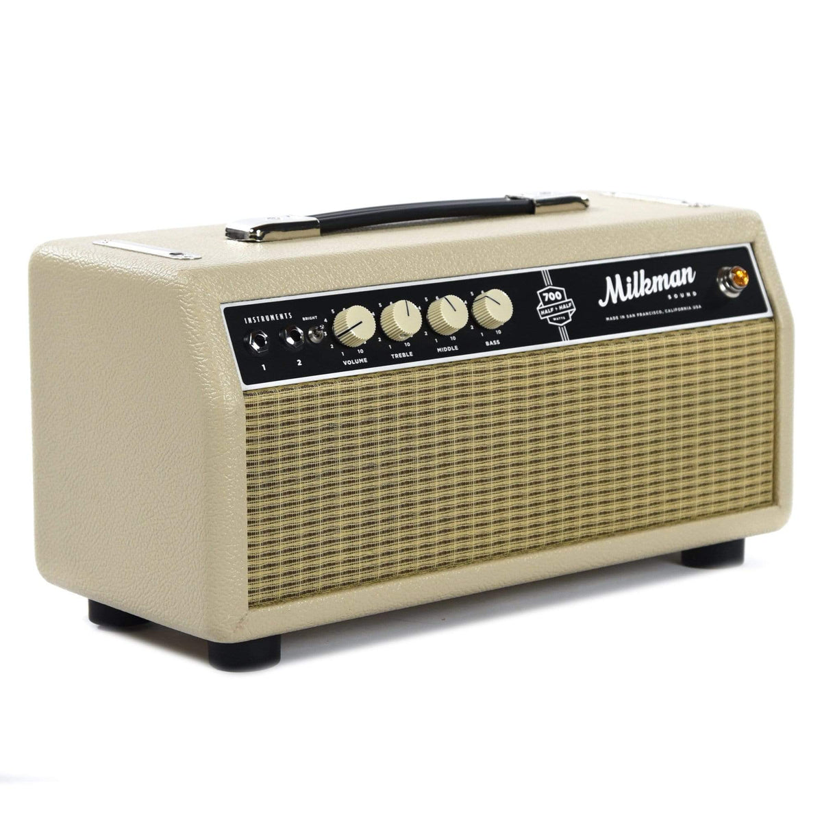 Milkman Half and Half Bass Head Vanilla - View 3 | MusicMarket