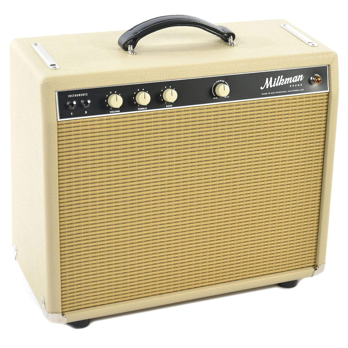 Milkman One Watt Plus 10W 1x12 Combo Vanilla w/Celestion Alnico Blue - View 2 | MusicMarket