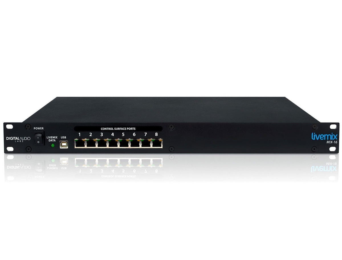 LiveMix Mix-16 Central Mixer Distribution Rack Unit - MusicMarket