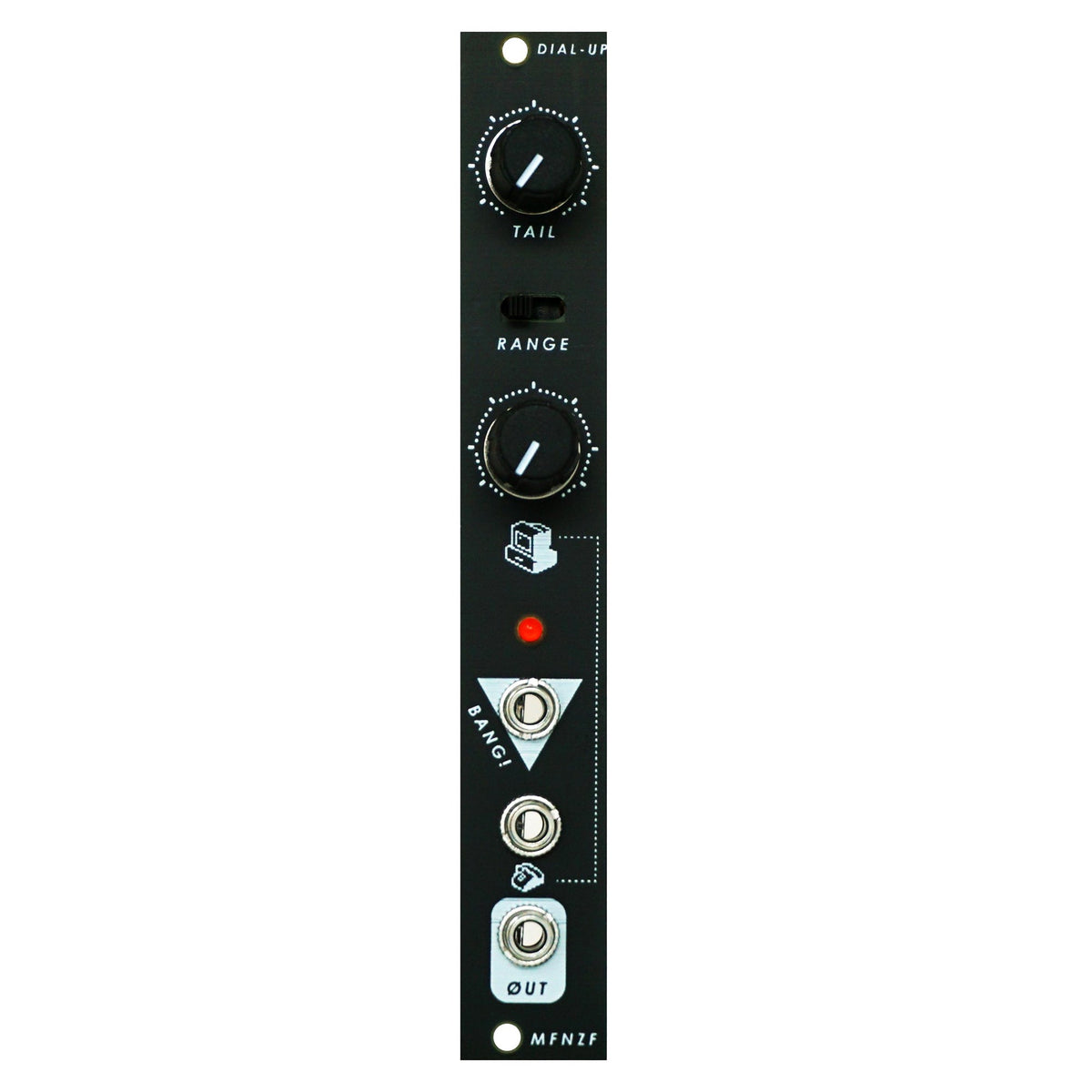 Moffenzeef Modular Dial Up Glitch Drum Eurorack Module Limited Black - MusicMarket