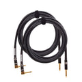 Mogami Platinum Instrument Cable 12' Angle-Straight 2 Pack Bundle - MusicMarket