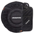 Mono M80 24" Cymbal Bag & Stick Bag Jet Black (2 Pack Bundle) - MusicMarket
