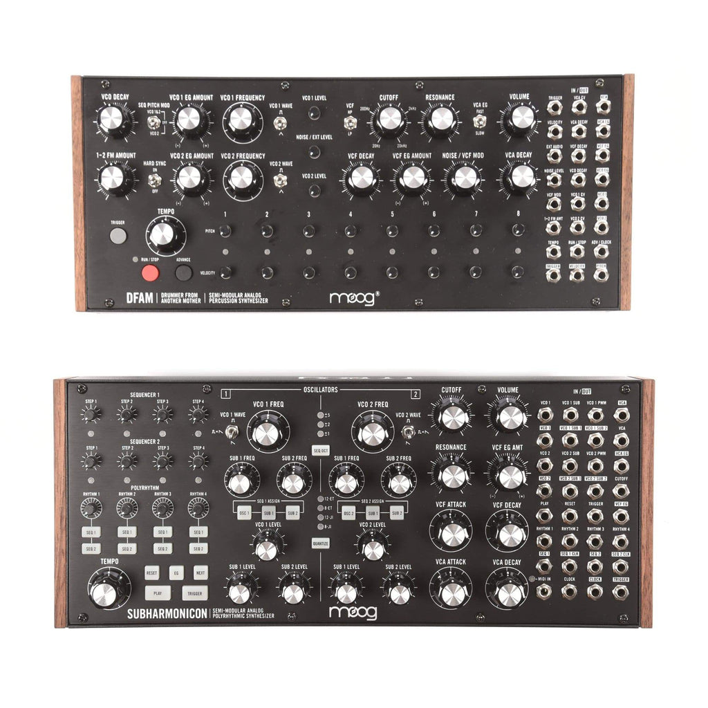 Moog Sound Studio Subharmonicon and DFAM Semi Modular Synthesizer Bundle - View 3 | MusicMarket