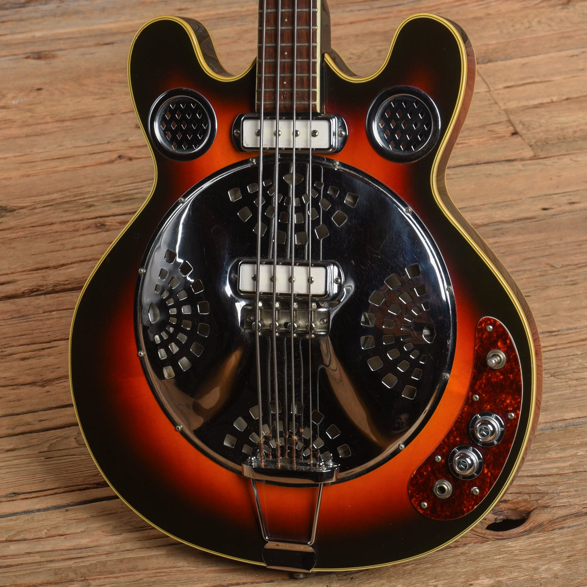 Mosrite Electric Dobro Bass Sunburst 1967 - View 2 | MusicMarket