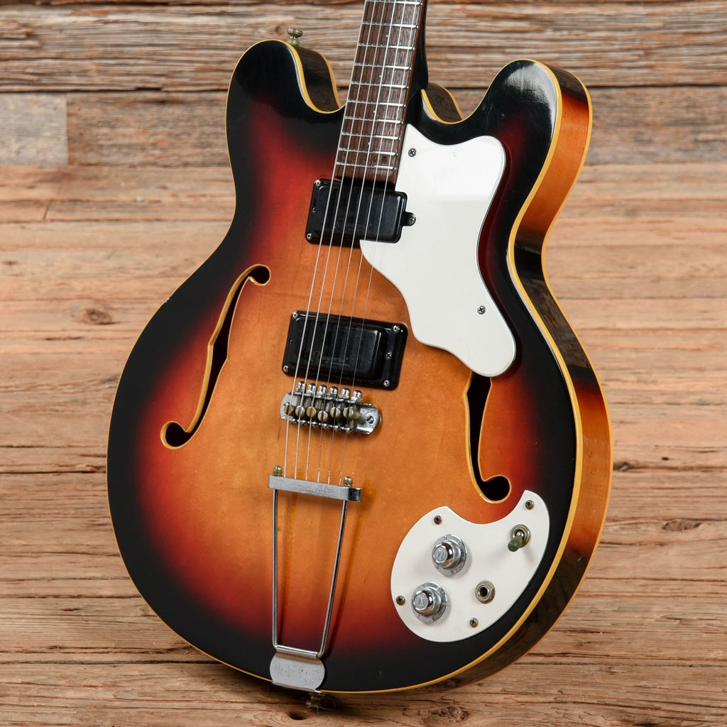 Mosrite Celebrity Sunburst 1970s - View 2 | MusicMarket