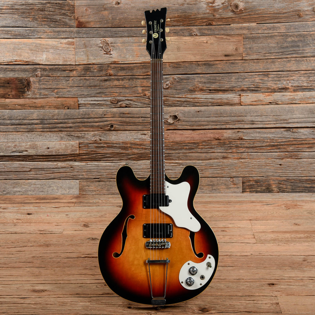Mosrite Celebrity Sunburst 1970s - View 5 | MusicMarket