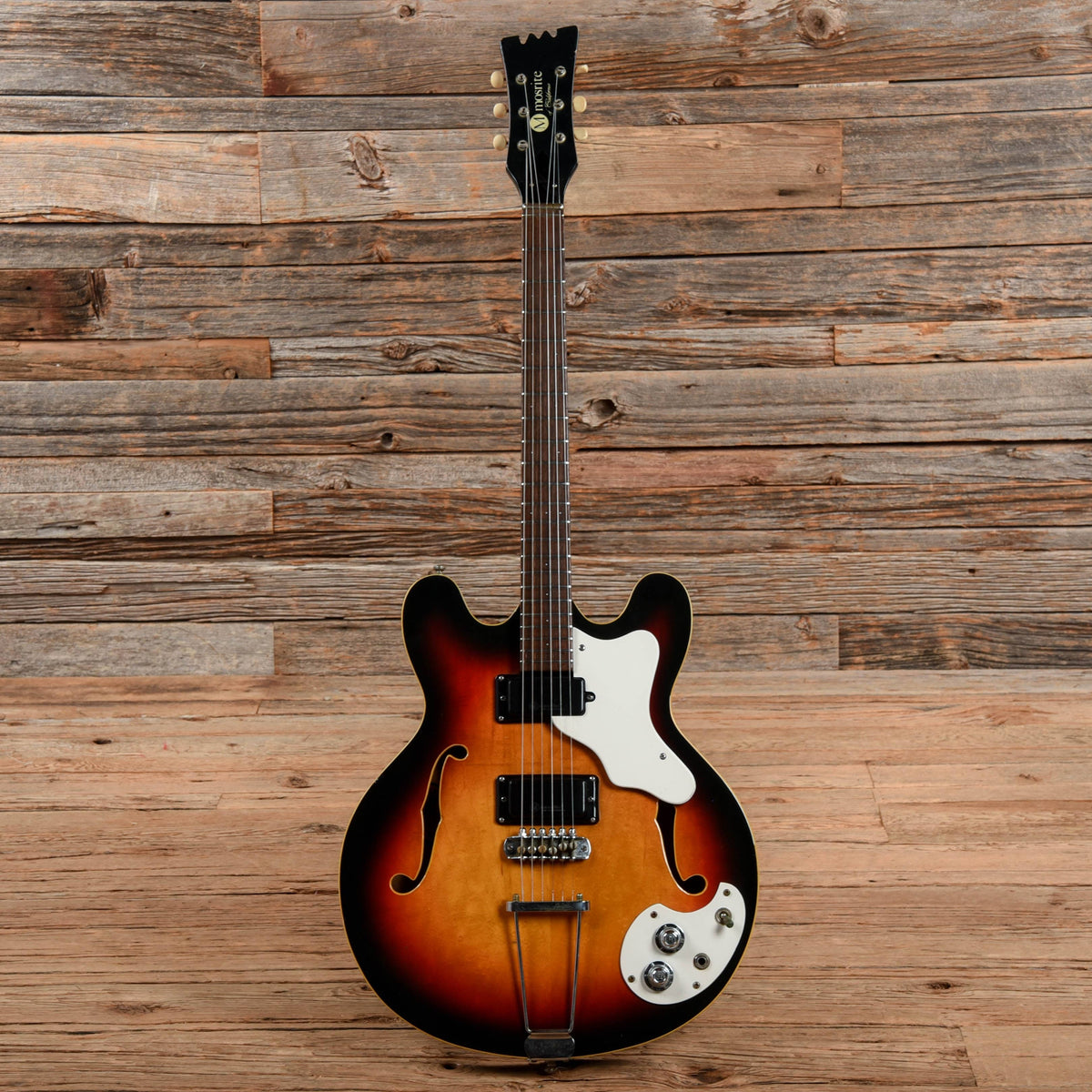 Mosrite Celebrity Sunburst 1970s - View 5 | MusicMarket
