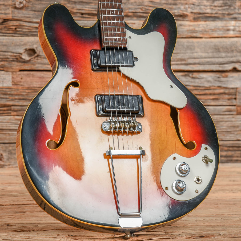 Mosrite Celebrity Sunburst 1970s - View 8 | MusicMarket