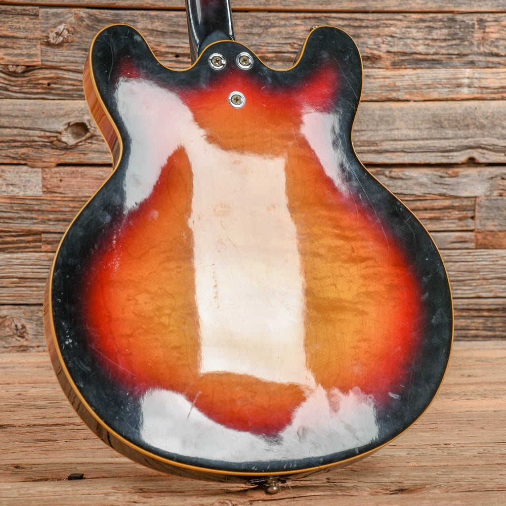 Mosrite Celebrity Sunburst 1970s - View 10 | MusicMarket