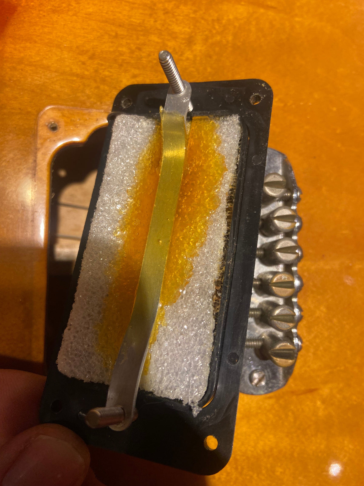 Mosrite Celebrity Sunburst 1970s - View 16 | MusicMarket