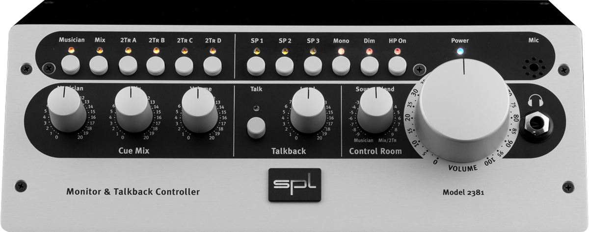 SPL 2381 Desktop Monitor Control Center - View 3 | MusicMarket