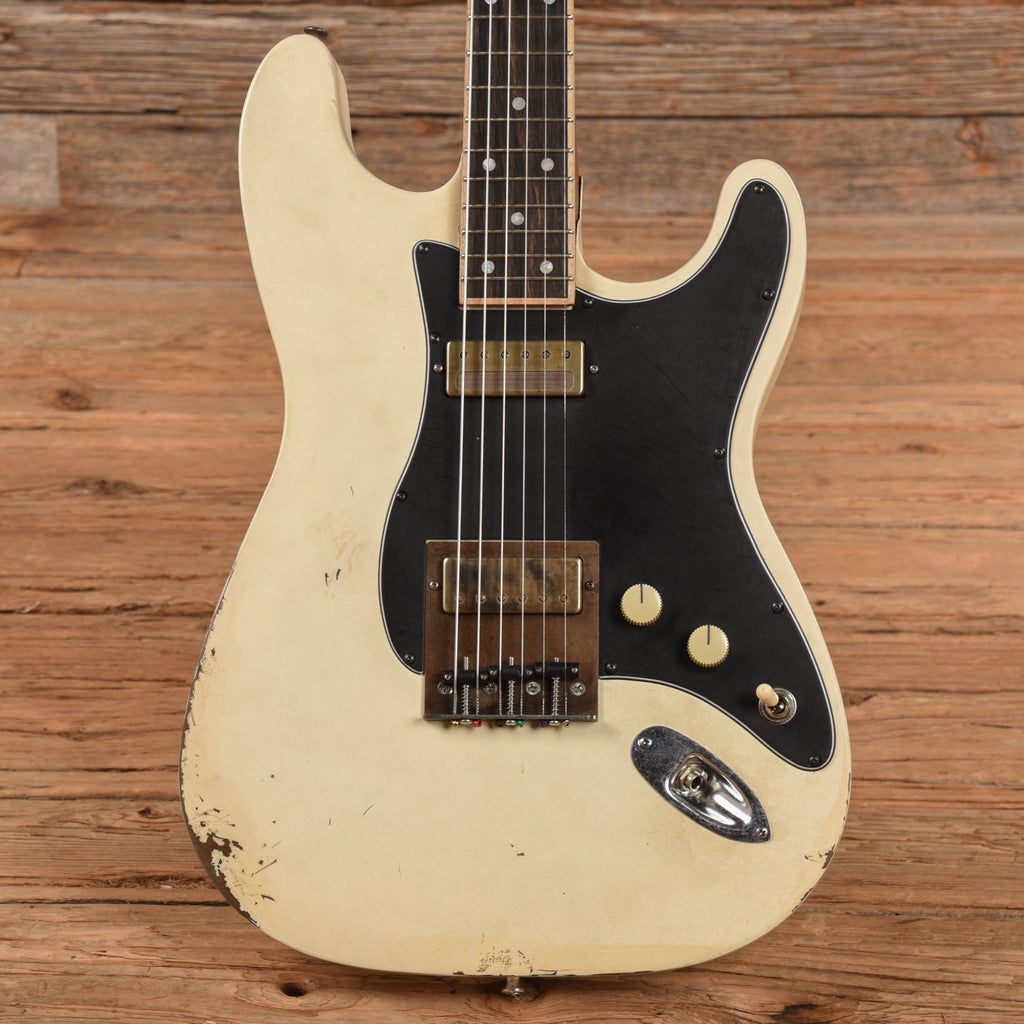 Mule Mulecaster Doublecut Baritone White - MusicMarket