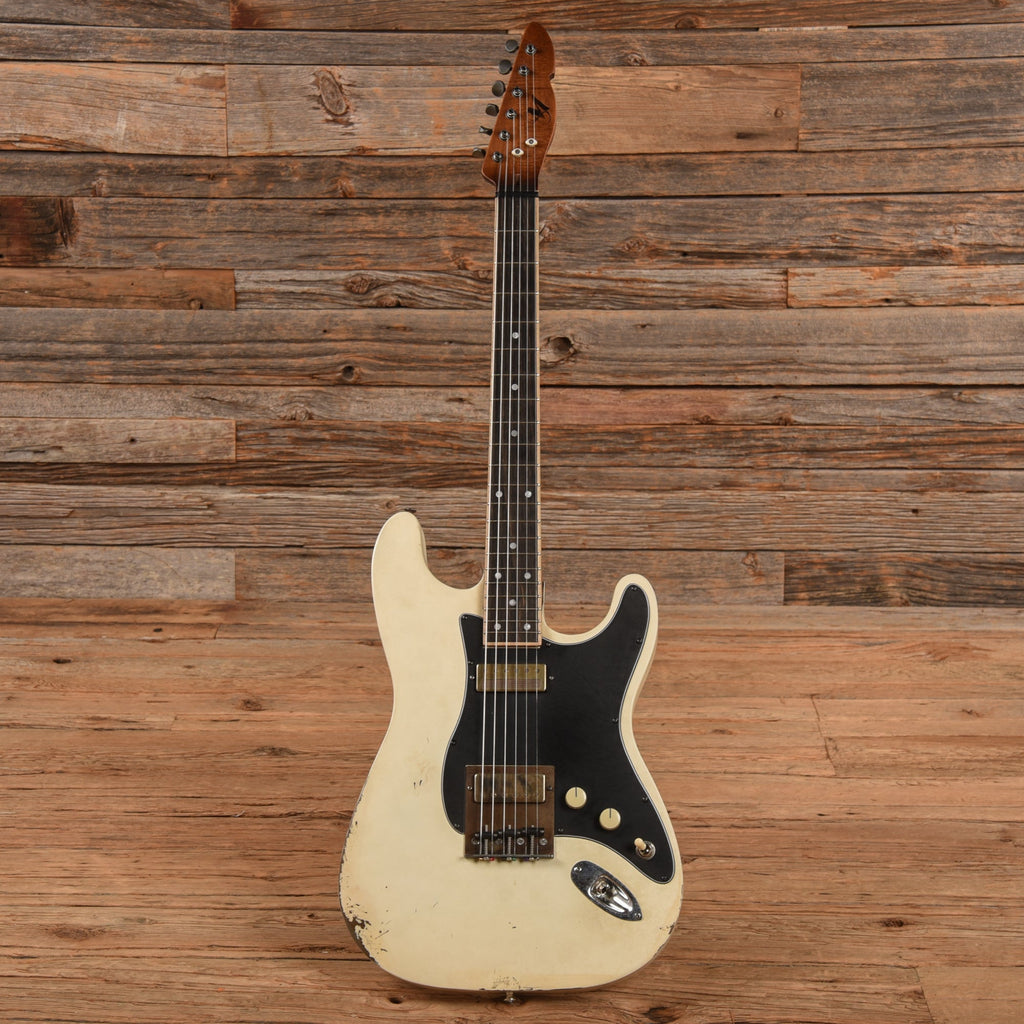 Mule Mulecaster Doublecut Baritone White - View 4 | MusicMarket
