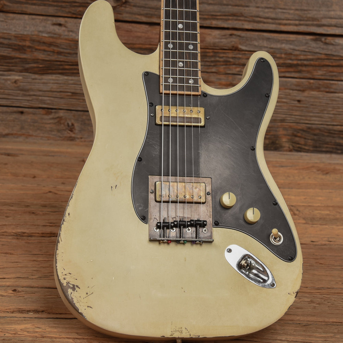 Mule Mulecaster Doublecut Baritone White - View 10 | MusicMarket