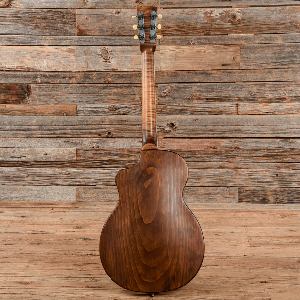 Mule Custom Mavis Cutaway Flame Maple Top Natural - View 5 | MusicMarket