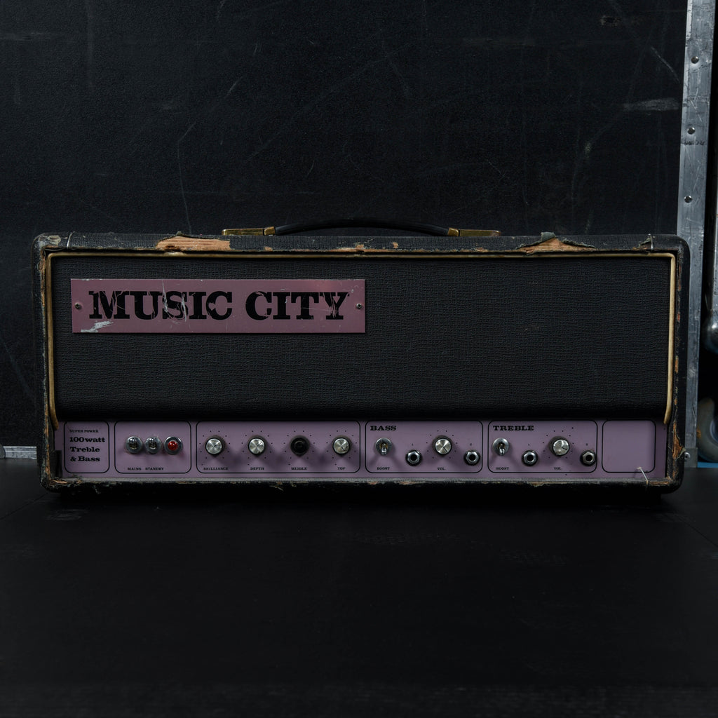 Music City 100w Treble & Bass 1970s - MusicMarket