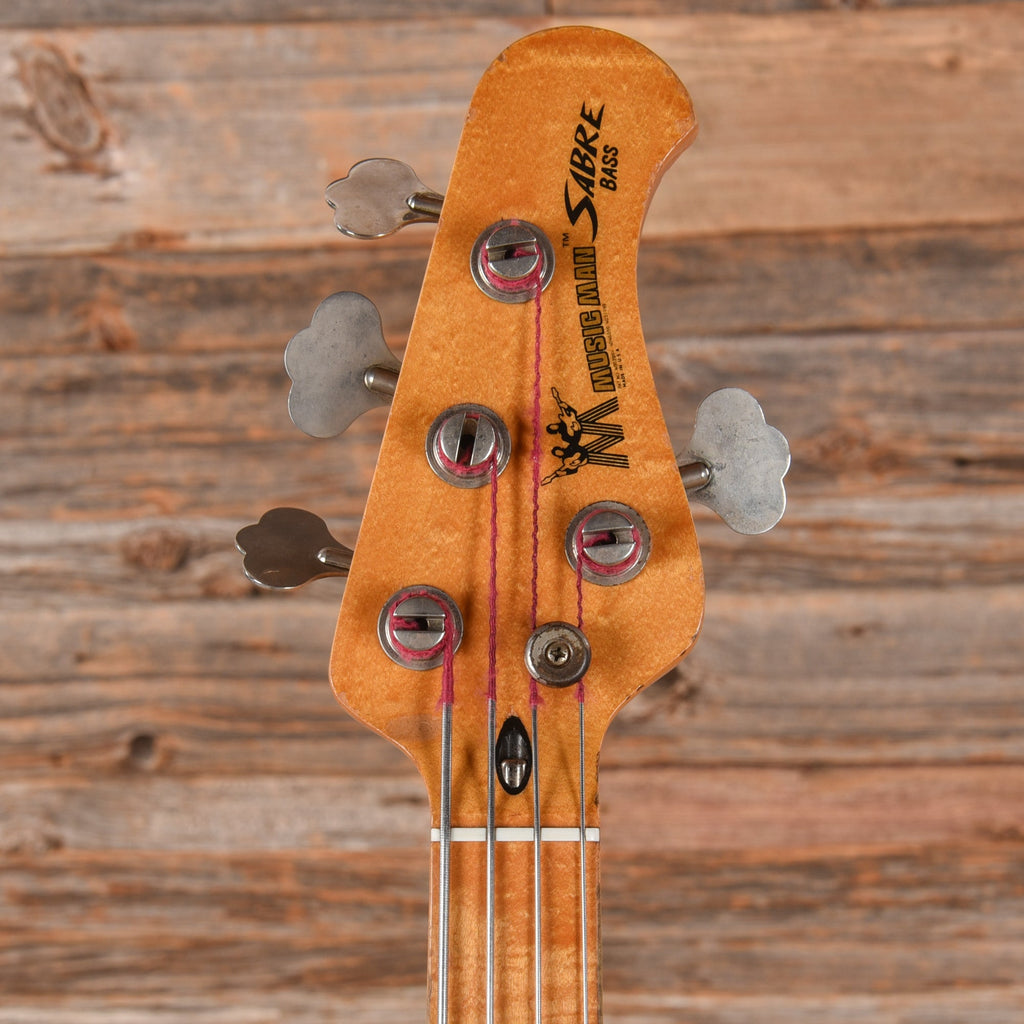 Music Man Sabre Bass Sunburst 1979 - View 6 | MusicMarket