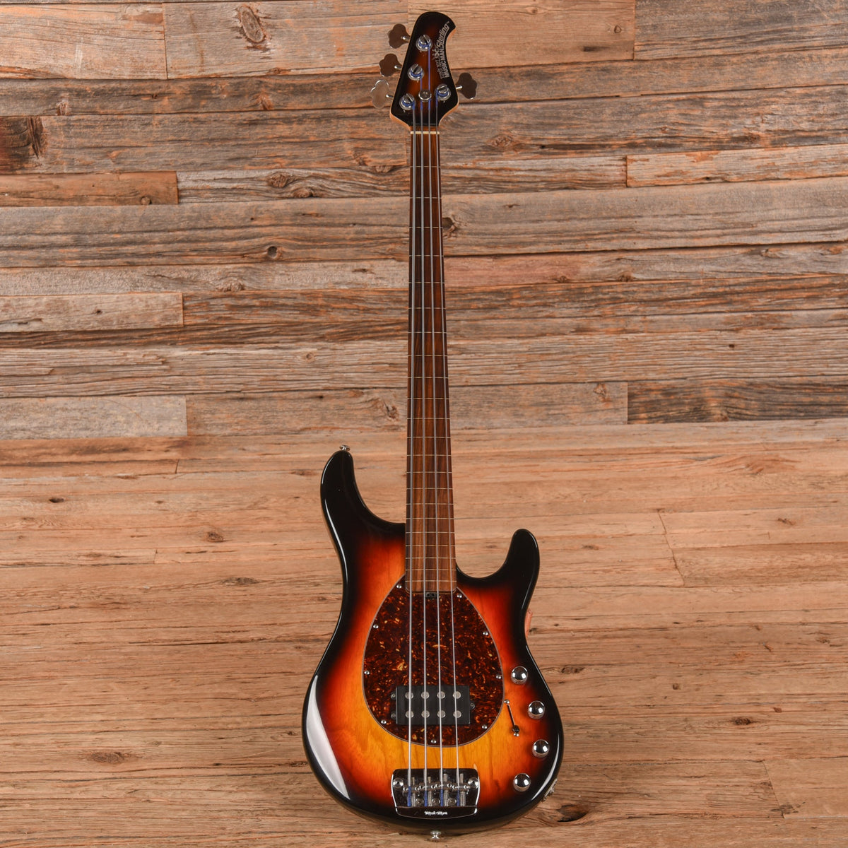 Music Man Sterling Fretless Sunburst 2001 - View 4 | MusicMarket