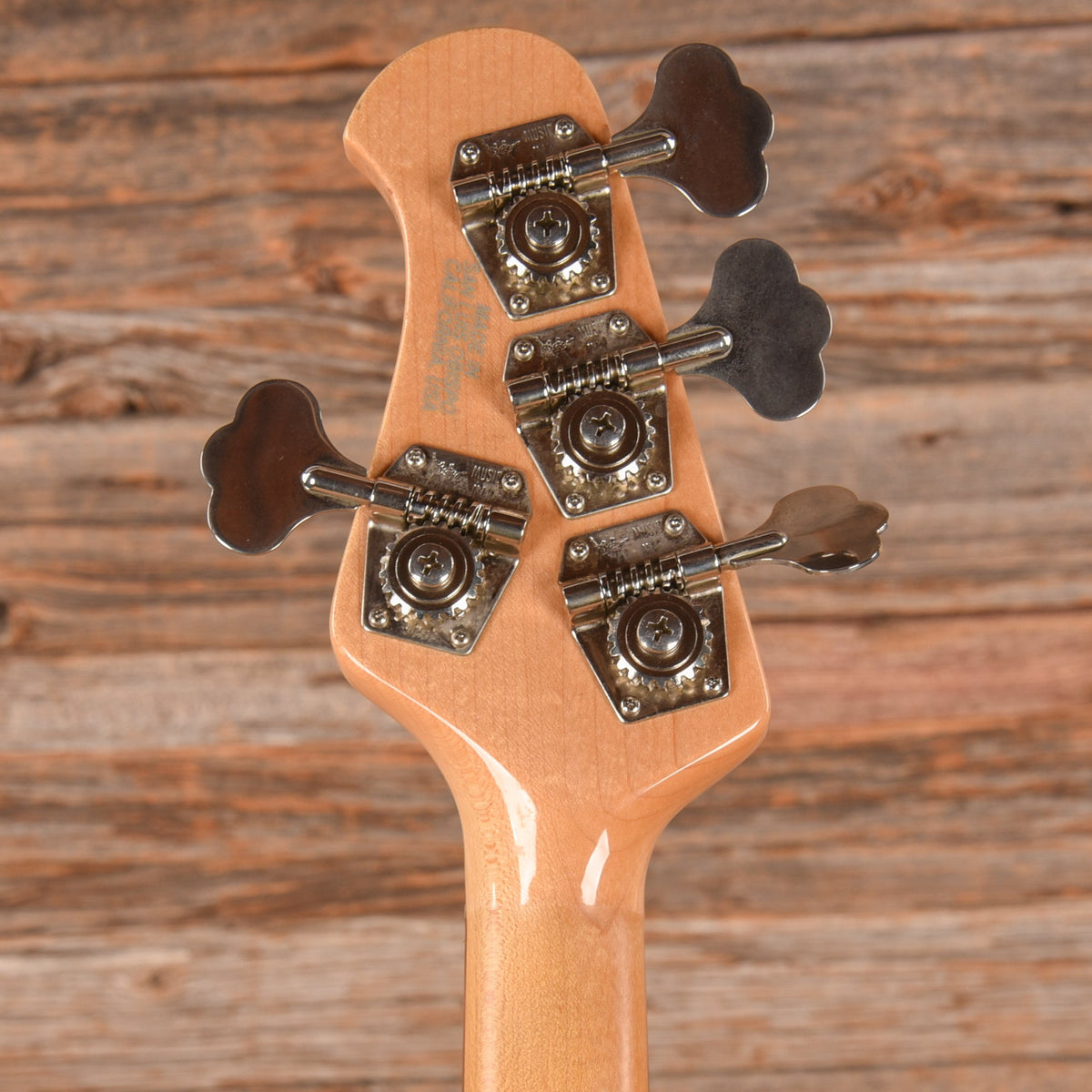 Music Man Sterling Fretless Sunburst 2001 - View 7 | MusicMarket