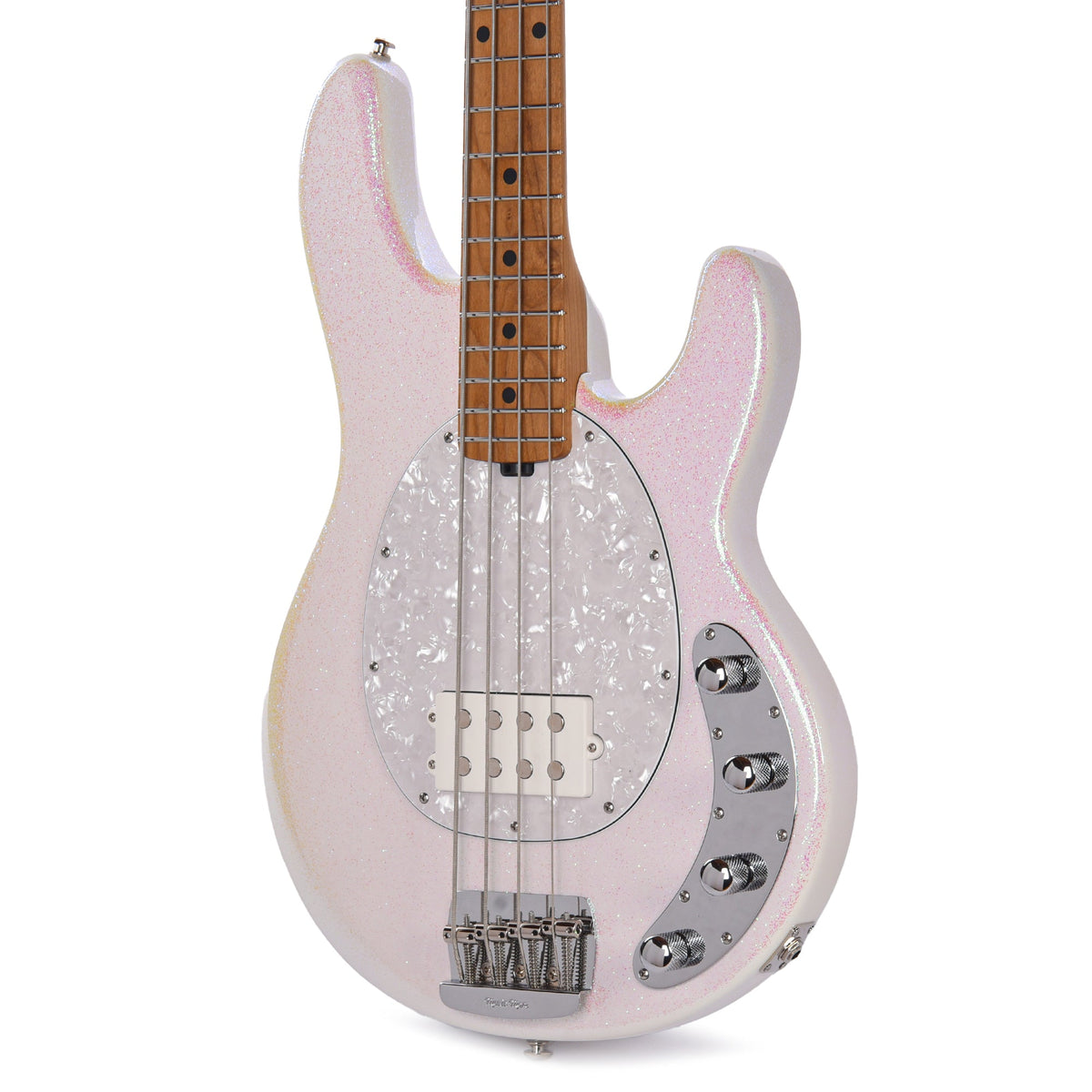 Music Man StingRay Special Dazzler w/ Roasted Maple Neck - View 2 | MusicMarket