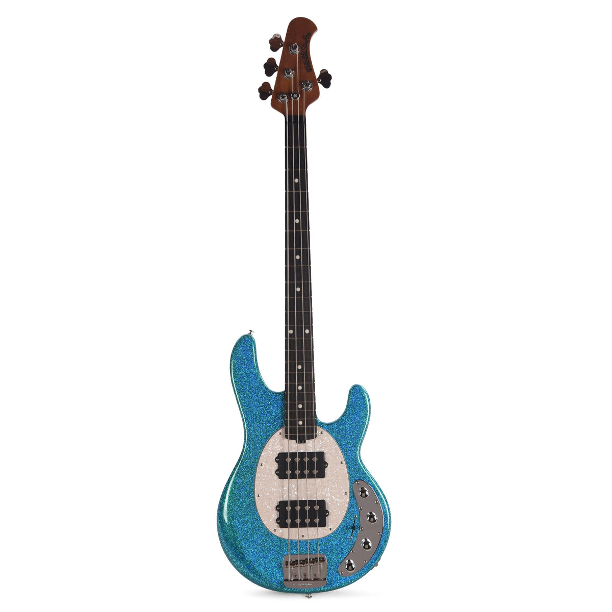 Music Man StingRay Special HH Bass Anomalous Green - View 4 | MusicMarket