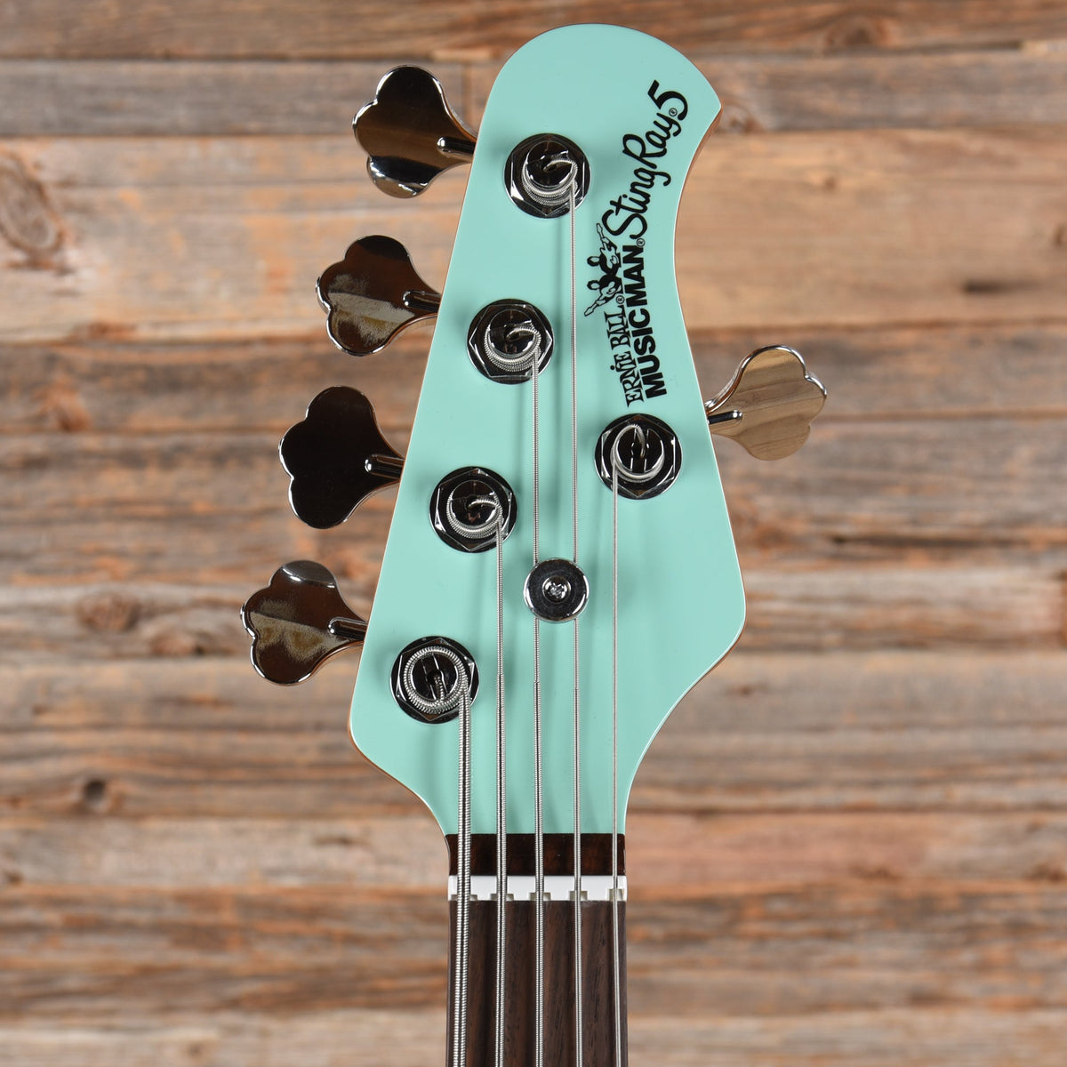 Music Man StingRay Special 5H Surf Green 2024 - View 6 | MusicMarket